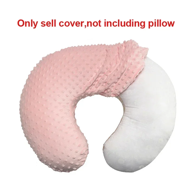 Baby Nursing Pillow Cover Cartoon Breastfeeding Pillow Slipcover Ultra Soft Snug Fits On Newborn Nursing Pillow 2