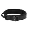 Pet Products Outdoor Tactical Dog Collar Metal Buckle Breathability Nylon Collar Medium and Large Dog Training Neck Collar Dog 4