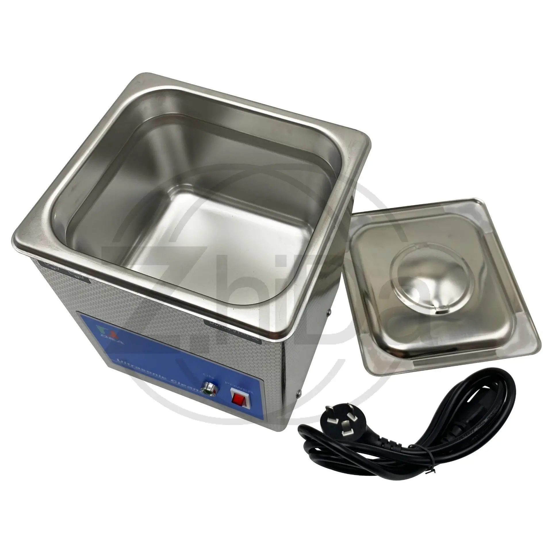 1.8L Stainless Steel Single-Head Ultrasonic Cleaner (for Gold/Silver Jewelry, Necklaces, Glasses, Vibration Electric)