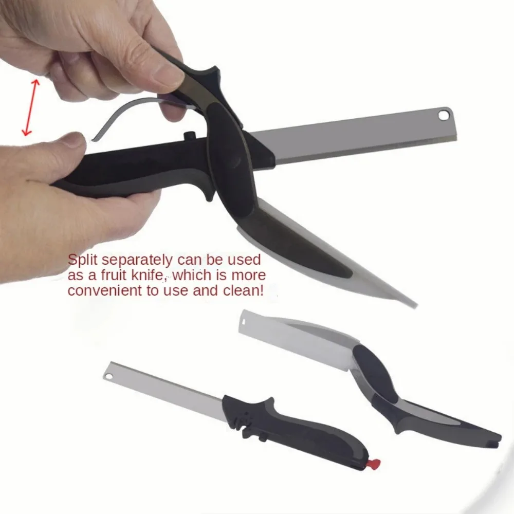 Stainless Steel Barbecue Vegetable Scissors 2 In 1 kitchen scissors stainless steel scissors hand scissors