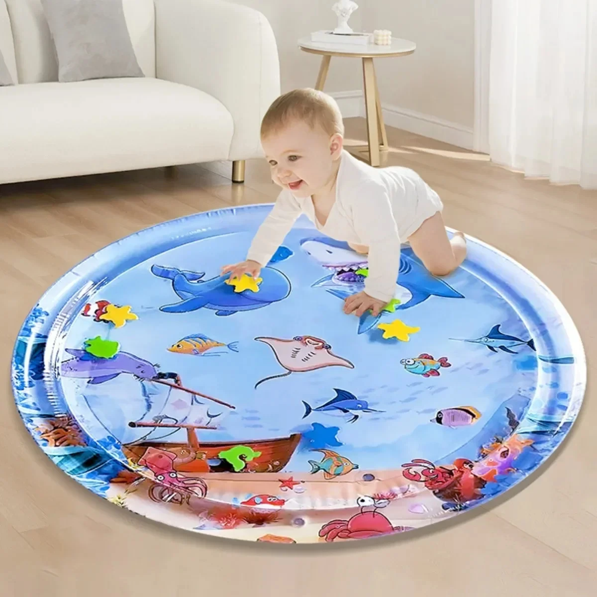 Pet Water Bed Filled Ice Pad Anti-scratch Ice Pad Toy Summer Dog House Cat House Ocean Pat Pad Thickened with Scratch Resistance 3