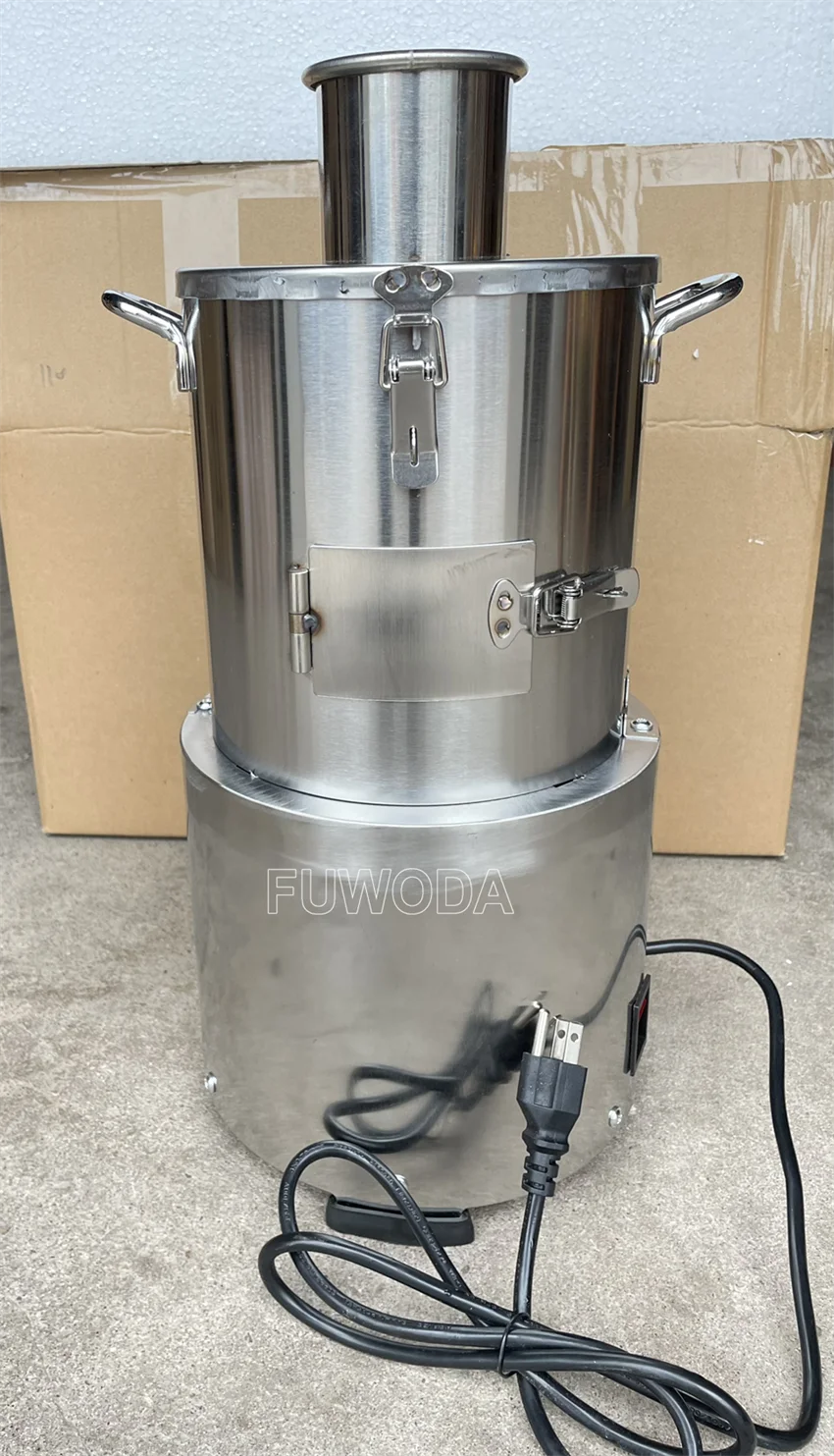 110/220V Electric Garlic Peeler Machine Peeling Stainless Steel Commercial Whole Garlic Skin Remover Peeler Machine 4