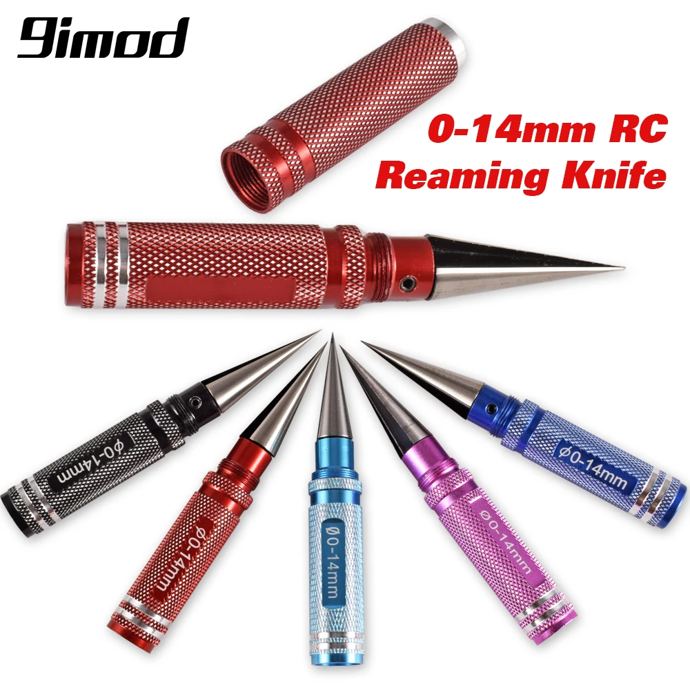 9IMOD 0-14mm RC Reiben Messer Rand Reibahle Erweitern Locher Opener RC Körper Shell Bohrer Werkzeuge Universal für RC Auto Modell – Detail 2