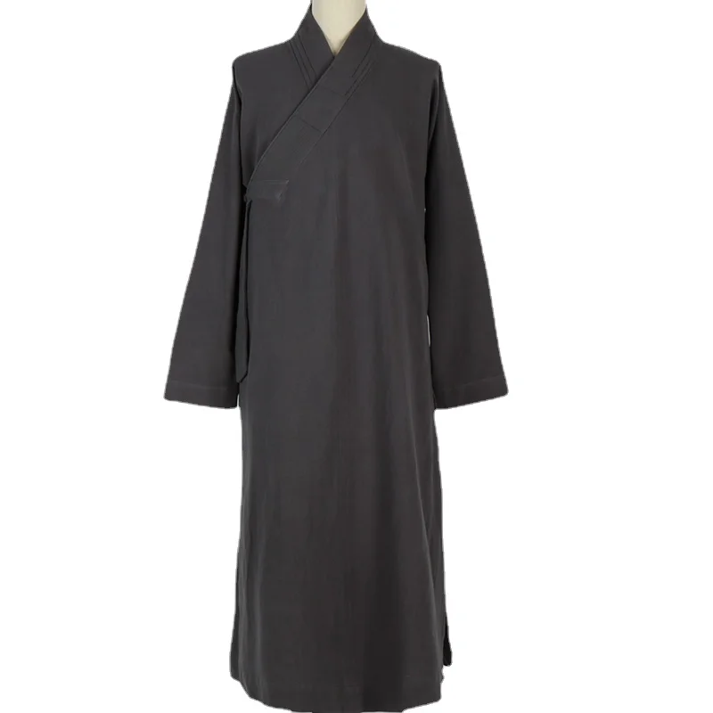 

Семейная льняная осенне-зимняя китайская буддистская одежда в стиле Хань монахи шаолина костюм монахи для мужчин и женщин