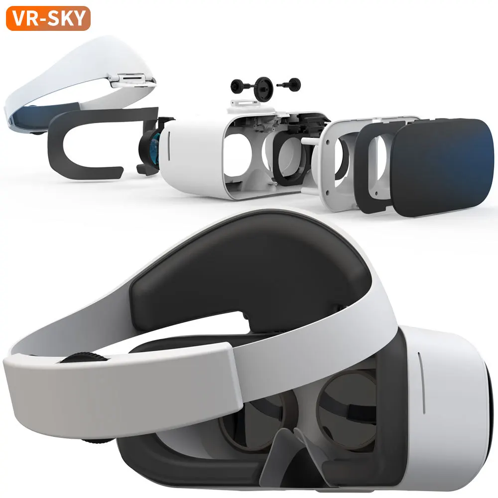 G19 Reality 3D VR Shinecon Google Cardboard Headset Virtual Glasses For Ios Android Smartphone_voghion.com