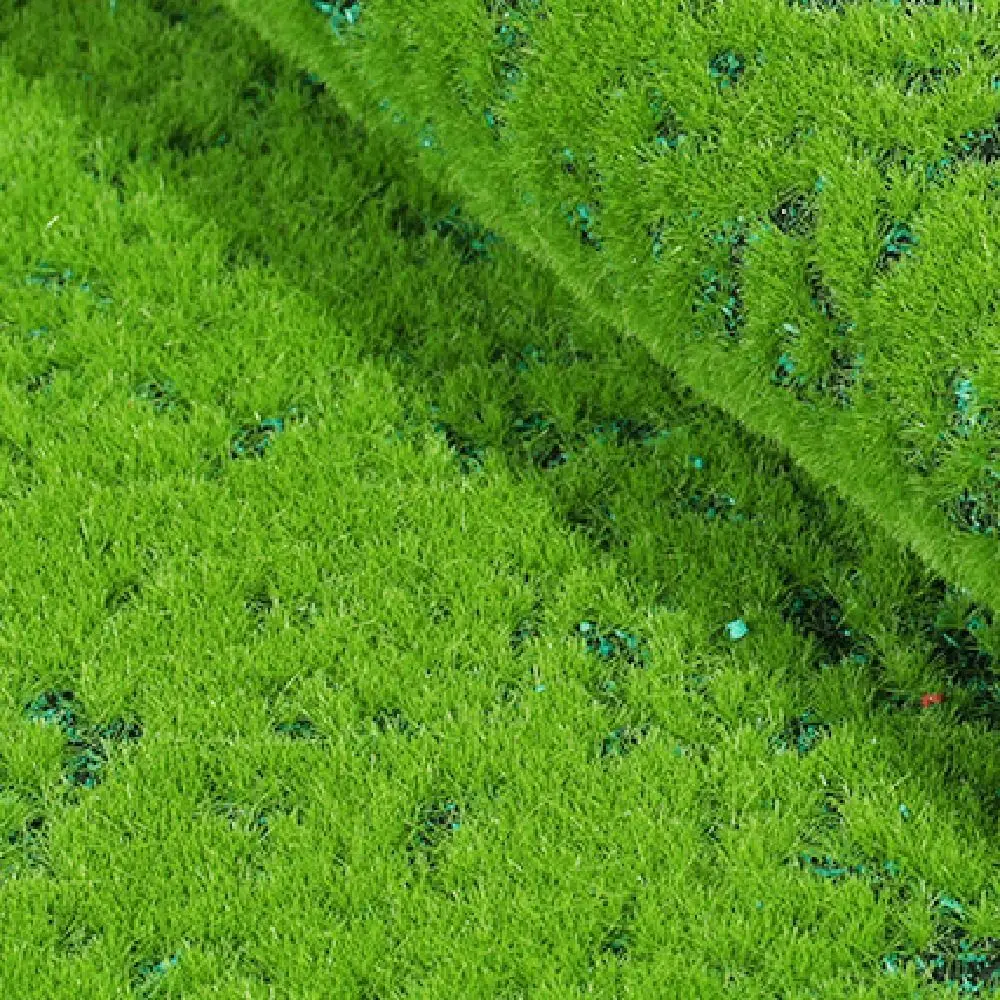 DIY Künstliches Moos Grasrasen Langlebiger Ewiges Leben Beständiger Künstlicher Moosteppich 50*50cm Kein Gießen Nötig Simuliertes Moosblatt Wohnzimmer – Detail 7