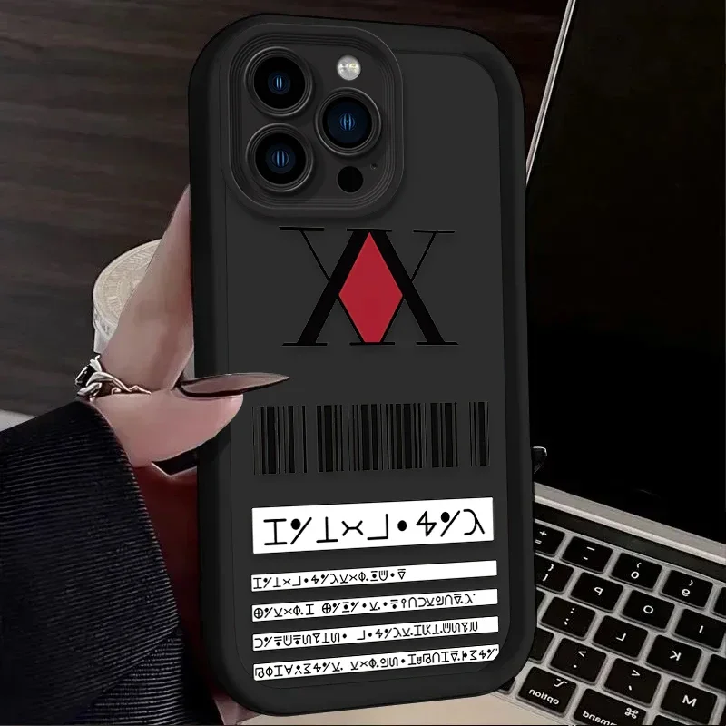 Anime Hunter X Hunter Soft Silicone Phone Case Cover