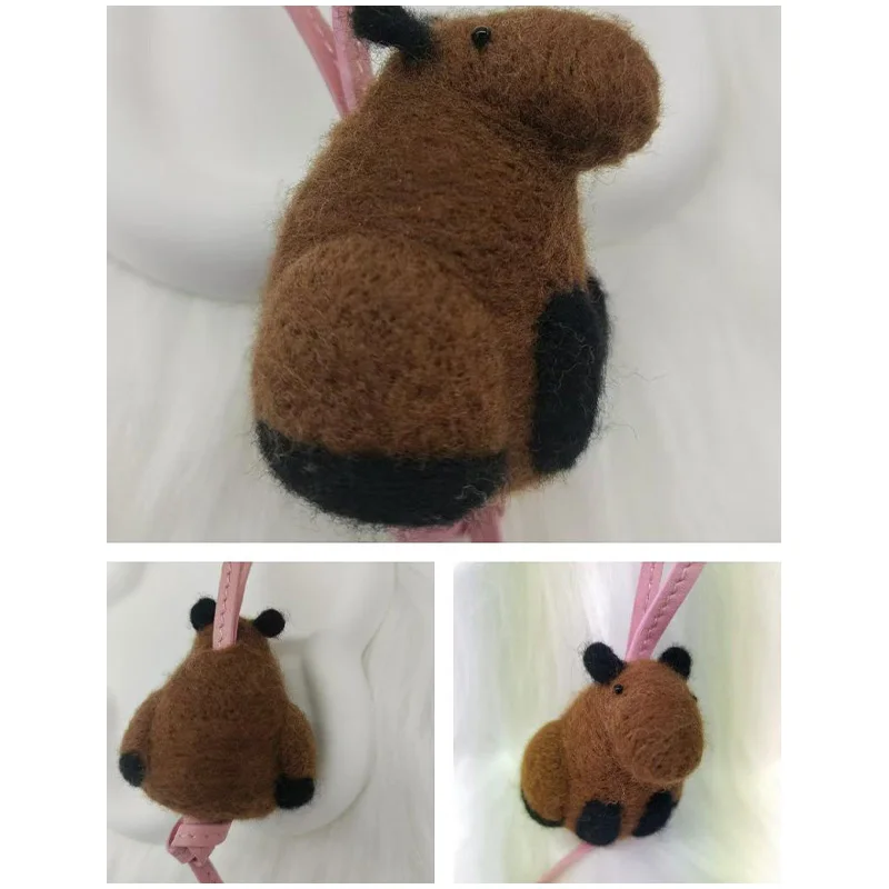 DIY Christmas Felt animals Wool Felt Pendant Handmade Party Christmas Tree Decoration Accessories Guinaldas Navidad Key Pendant