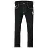 New Men's Winter Black Jeans Thicken Full Mid Waist Jeans for Man Bruce&Shark Fashion Casual Straight Leg Loose Fit Big Size 42 5