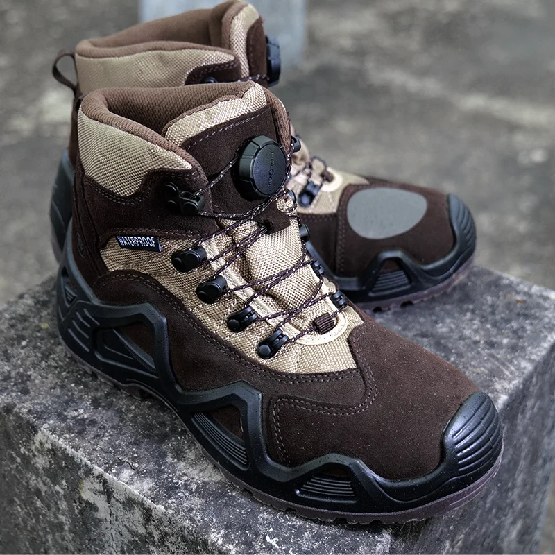 

DUHAN Motorcycle Boots Outdoor Waterproof Cycling Shoes Summer Breathability Boots Wear Resistant Motocross Protective Shoes