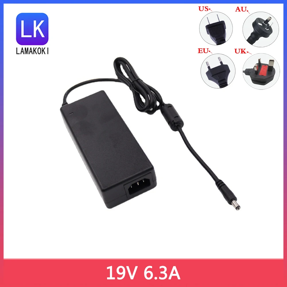 Laptop ac Power Adapter Charger para Toshiba Pa3717e1ac3 Pa3290e3aca Pa3290u-3ac3 Pa3717u-1aca 19v 6.3a 120w
