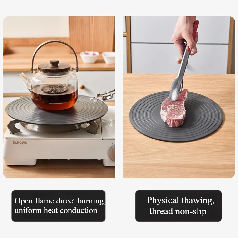 Gas stove Natural gas stove Heat conducting plate Protection pot Anti-burning black Fast heat conducting plate Thawing