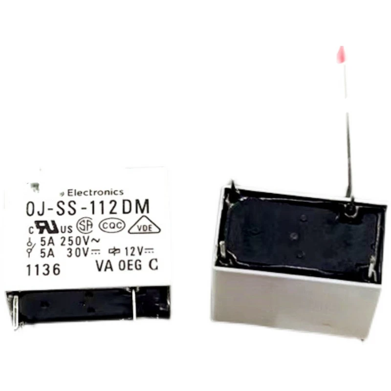 10 Pz Per Oj-Ss-112Dm 12V 5A 4-Pin Te Tyco Relè Jzc-32F 012-Hs