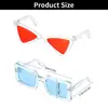 1PC Lovely Pet Eyeglasses Multicolor Square Round Triangle Glasses Fashion Cool Cat Dog Photos Props Accessories Pet Products 6