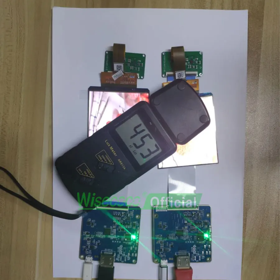 Wisecoco 3.81 Polegada Micro Oled Amoled 1080x1200 vr ar mr Display H381dln01.2 Módulo Lcd Mipi Controlador Placa 90hz Ips Tela - Imagem 5