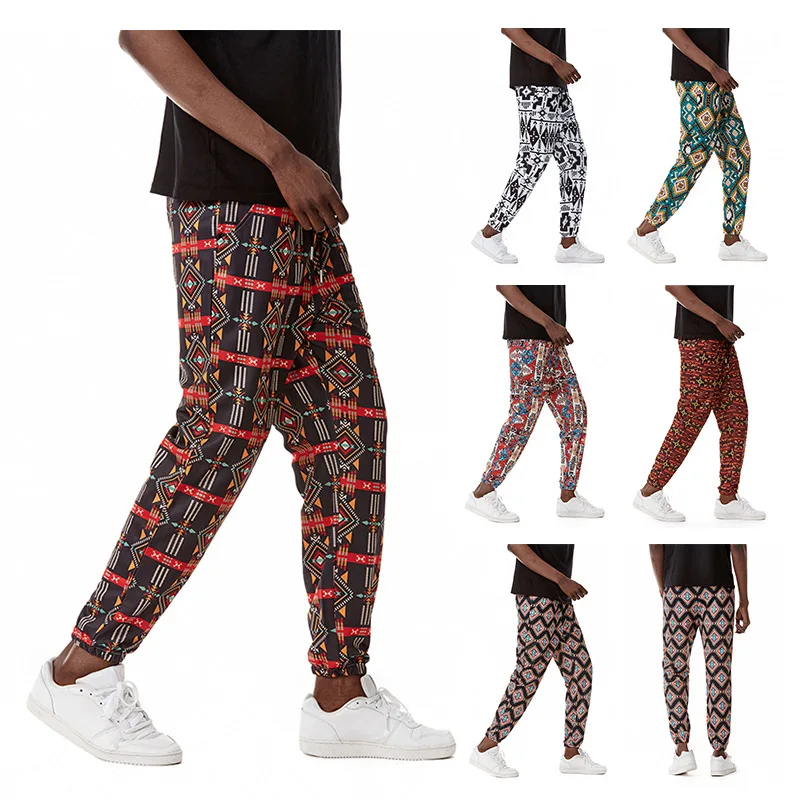 Summer New Men's Pants Simia Basic Casual Loose Mid Waist Harun Pants Fashion Youth Trend
