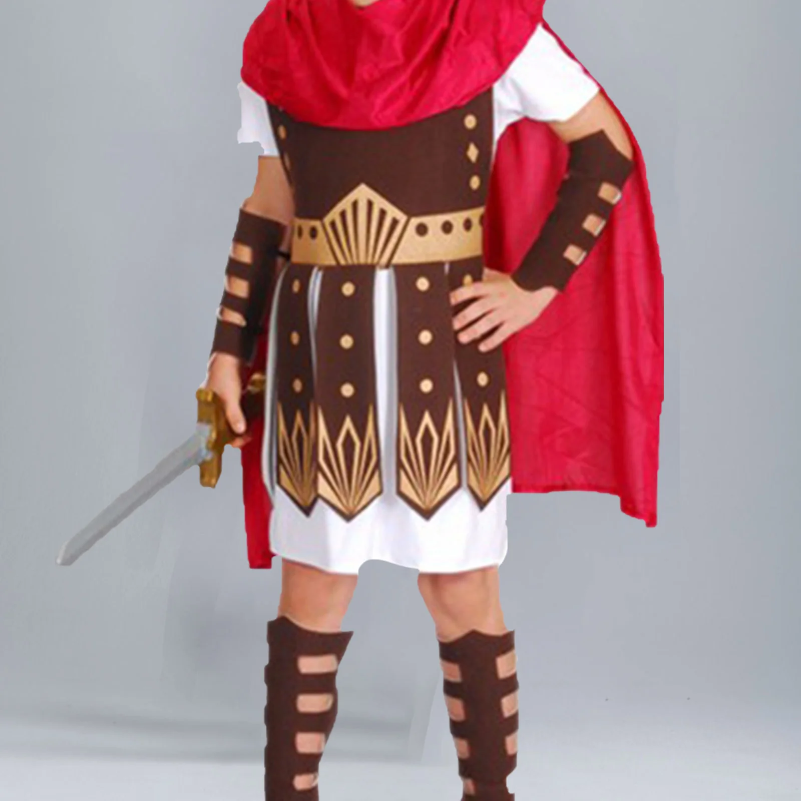 Costume Ancient Roman Costumes Soldier for Men Halloween Boys Clothing Adult Adults Clothes