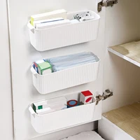 WORTHBUY Wall Mounted Medicine Storage Rack Cabinet Plastic Drug Organizer Shelf Desktop Stackable Medicine Storage Basket 1