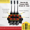 Multi-way Valve Reversing Valve Hydraulic Distributor Manual One To 4 Valve Cylinder Hydraulic Valve Pair Wire 4 Various Style 4