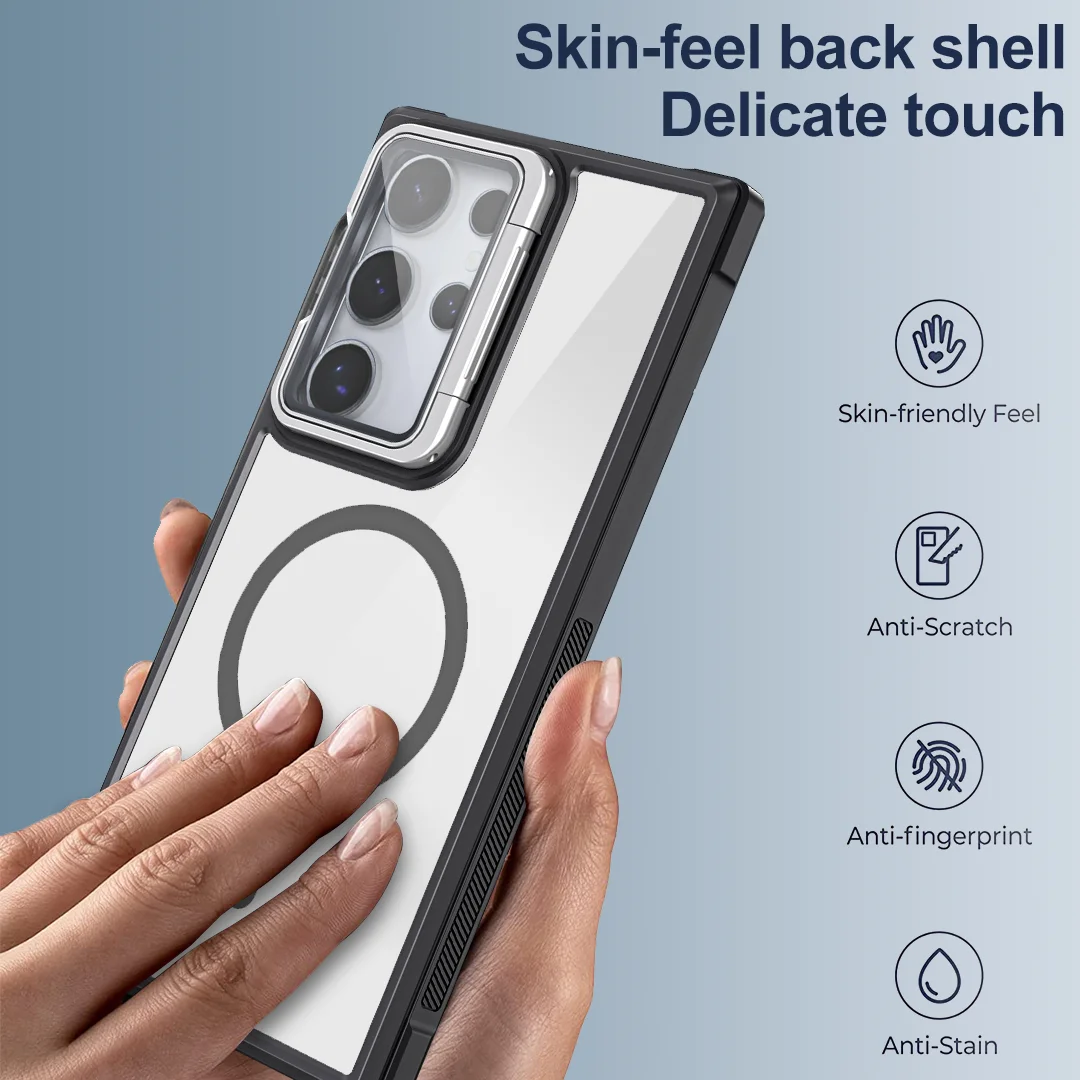 Transparent Magnetic Case with MagSafe