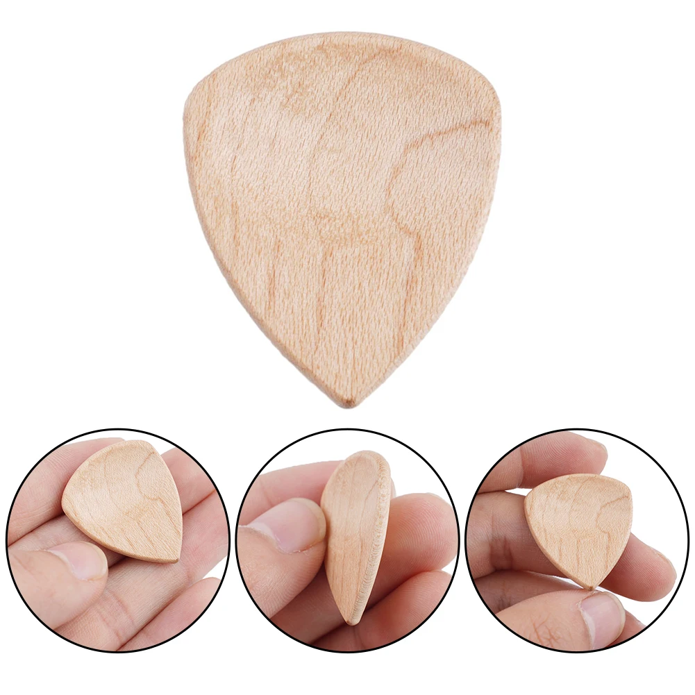 

Wooden Acoustic Guitar Plectrum Heart Shaped Wood Guitar Pick For Bass Red Sandalwood Rosewood Guitar Pick Electric Guitar