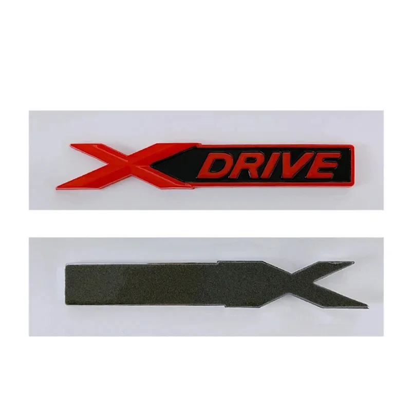 3D ABS Car Rear Trunk Emblem Badge Nameplate Xdrive Sticker For BMW Xdrive 328i 320d 320i 530d 525d E60 F10 G20 Accessories 3d stickers