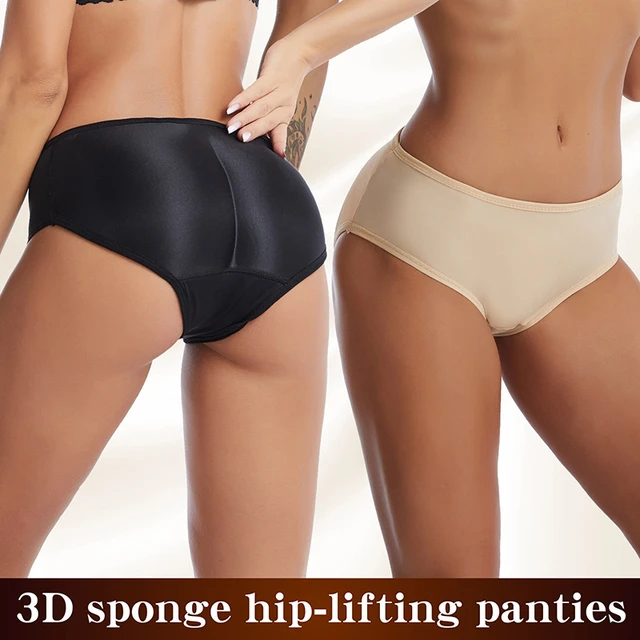 Sexy Body Shaper Panties Plump Sponge Hip Pad Butt Lifter Women Low Waist  Seamless Underwear Hip Enhancer Briefs Shapers - AliExpress