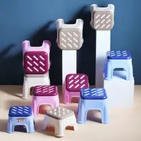 Low Stool Household Simple Shoe Changing Stools Portable Low Stool Waterproof and Durable Children's Chair 2