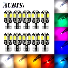 

T10 W5W LED Bulb Canbus 5630 8SMD 12V No Error 168 194 LED Car interior Reading Light Map Dome Lights Auto Signal Lamp 12V White