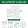 Jacquard Club Bath Tub Armchairs Chair Cover Single Sofa Covers Stretch Couch Slipcovers for Living Room Furniture Protector 2