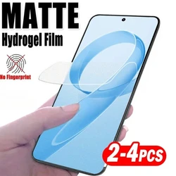 2 - 4 Pack Easy - Install HD/Matte Hydrogel Screen Protector Film - Frosted Finish for 4 piece (Matte Hydrogel Film)
