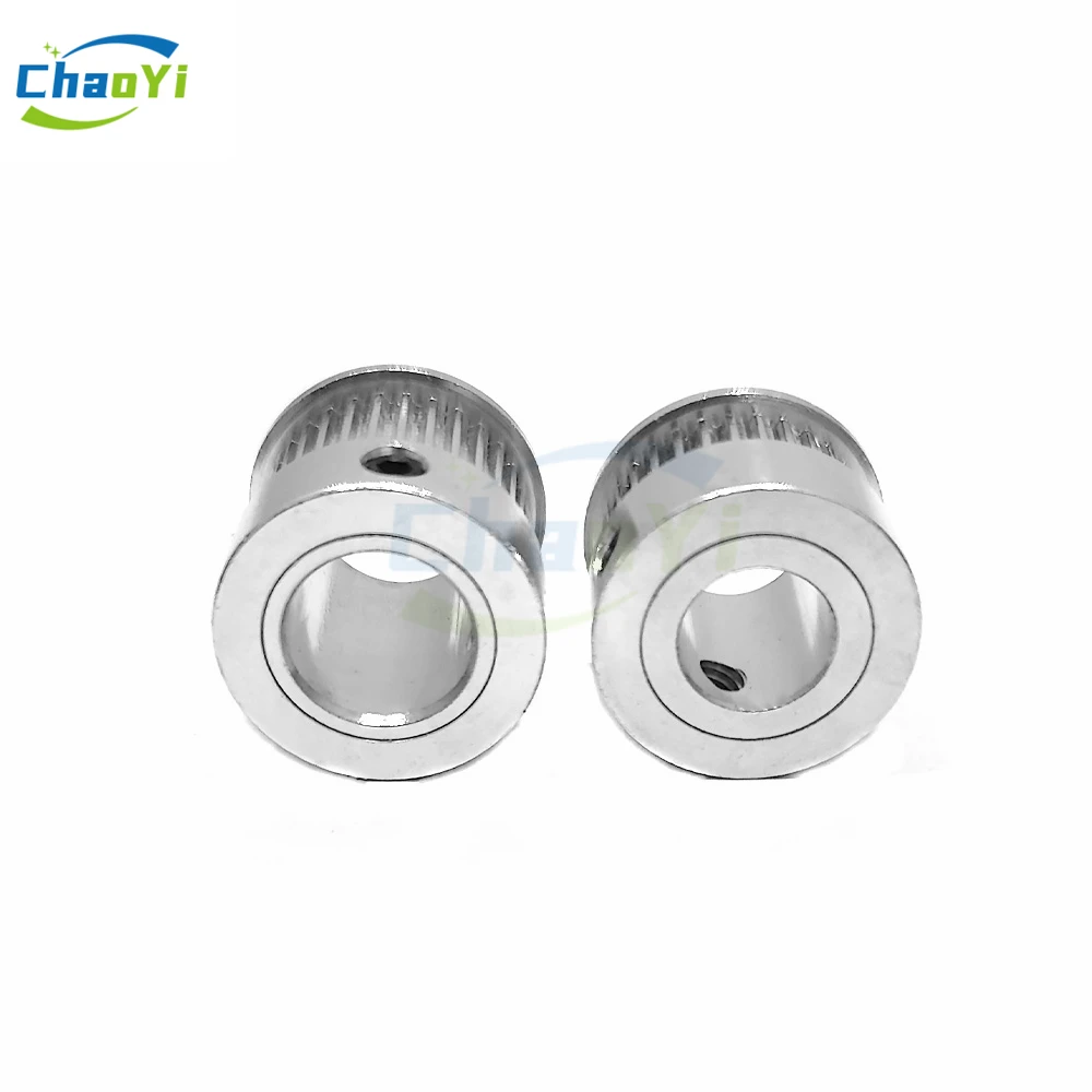2GT 30 치아 타이밍 풀리 보어 10/12mm 개방형 동기 벨트 폭 6/10mm GT2 3D 프린터 휠 백래시 30 T 기어