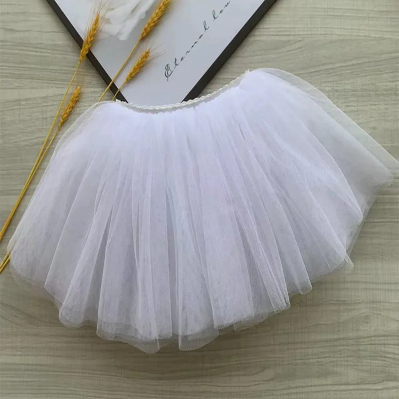 Children's Dance Ballet Tutu Skirt Four-Layer Performance