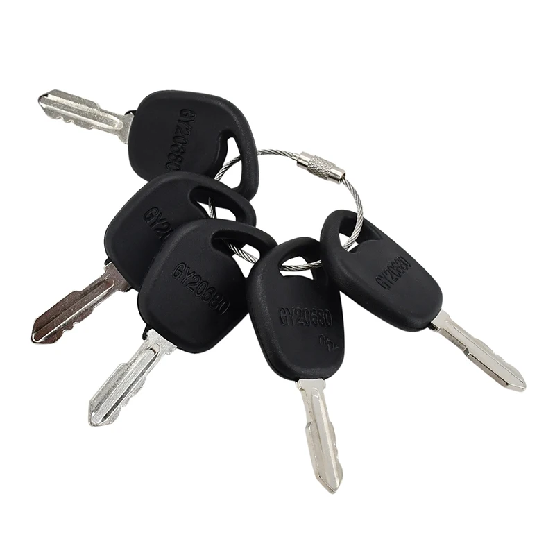 5PCS Ignition Keys 042-9000-00 99070 Compatible with Bad Boy Zero Turn Mower MZ ZT CZT Outlaw Pup Compatible with Bush Hog
