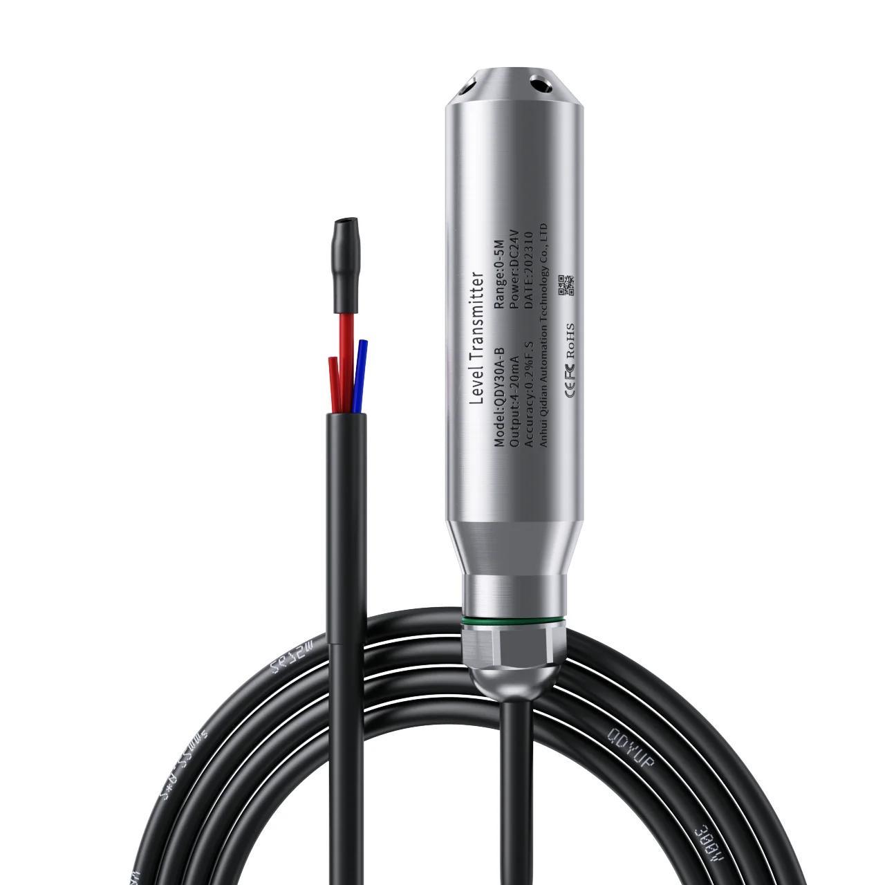 10M Liquid Level Sensor Transmitter Submersible Liquid Level Transducer 4-20mA 0-10V 0-5V Water Meter 0-3.3V RS485 liquid level sensor
