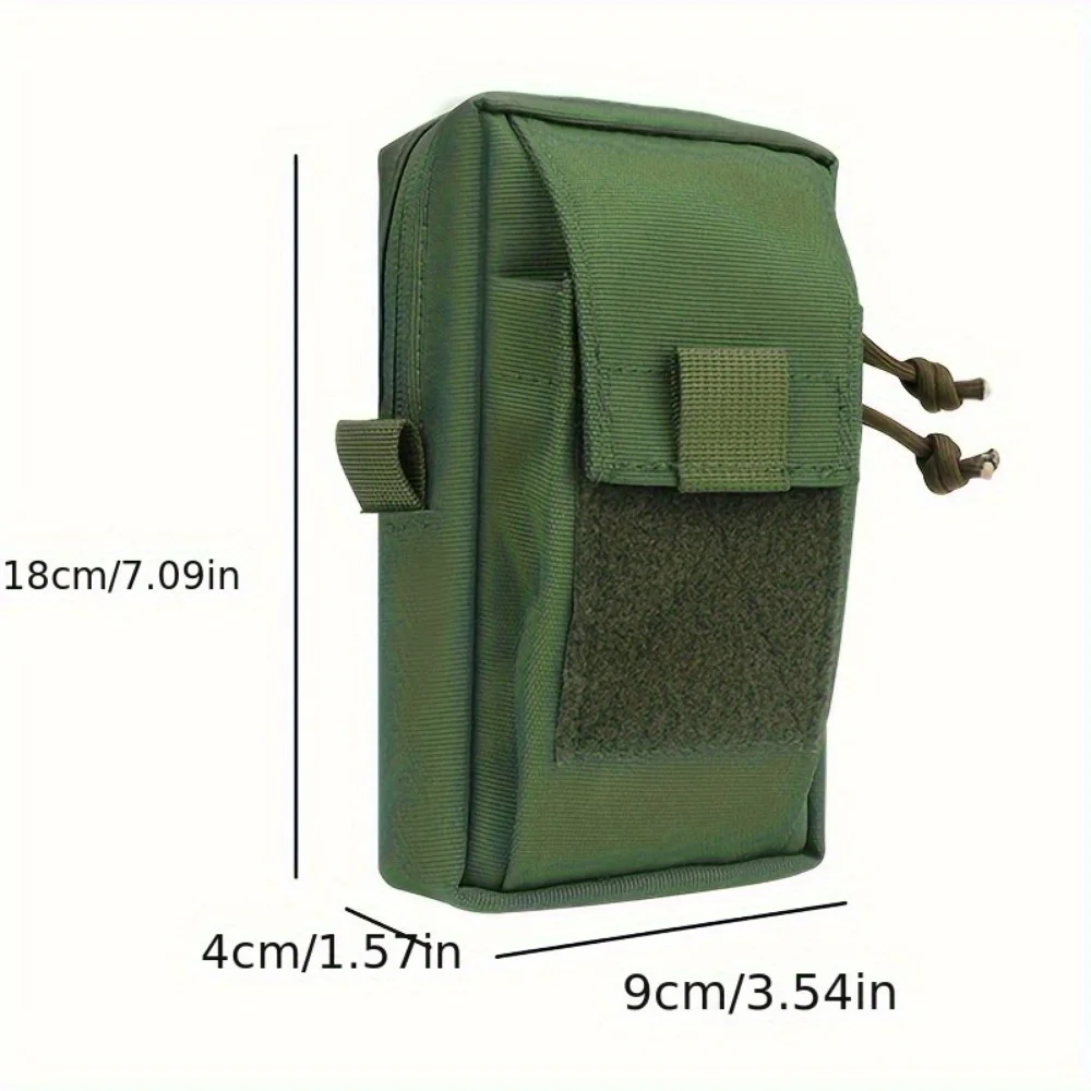 1PC Multi Functional Mobile Phone Storage Bag Suitable for Hiking. Multiple Storage Compartments for Hiking Equipment