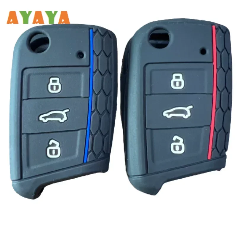 Custodia Portachiavi In Silicone Per Skoda Octavia Kodiaq Karoq Per Volkswagen Polo Golf 7 Tiguan Per Seat Ateca Leon Ibiza Accessori
