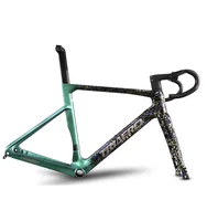 Nouveau cadre de vélo haut de gamme frein à disque hydraulique A9 Aero 700c léger Toray T700 & T800 cadre de vélo de route entièrement en carbone 6
