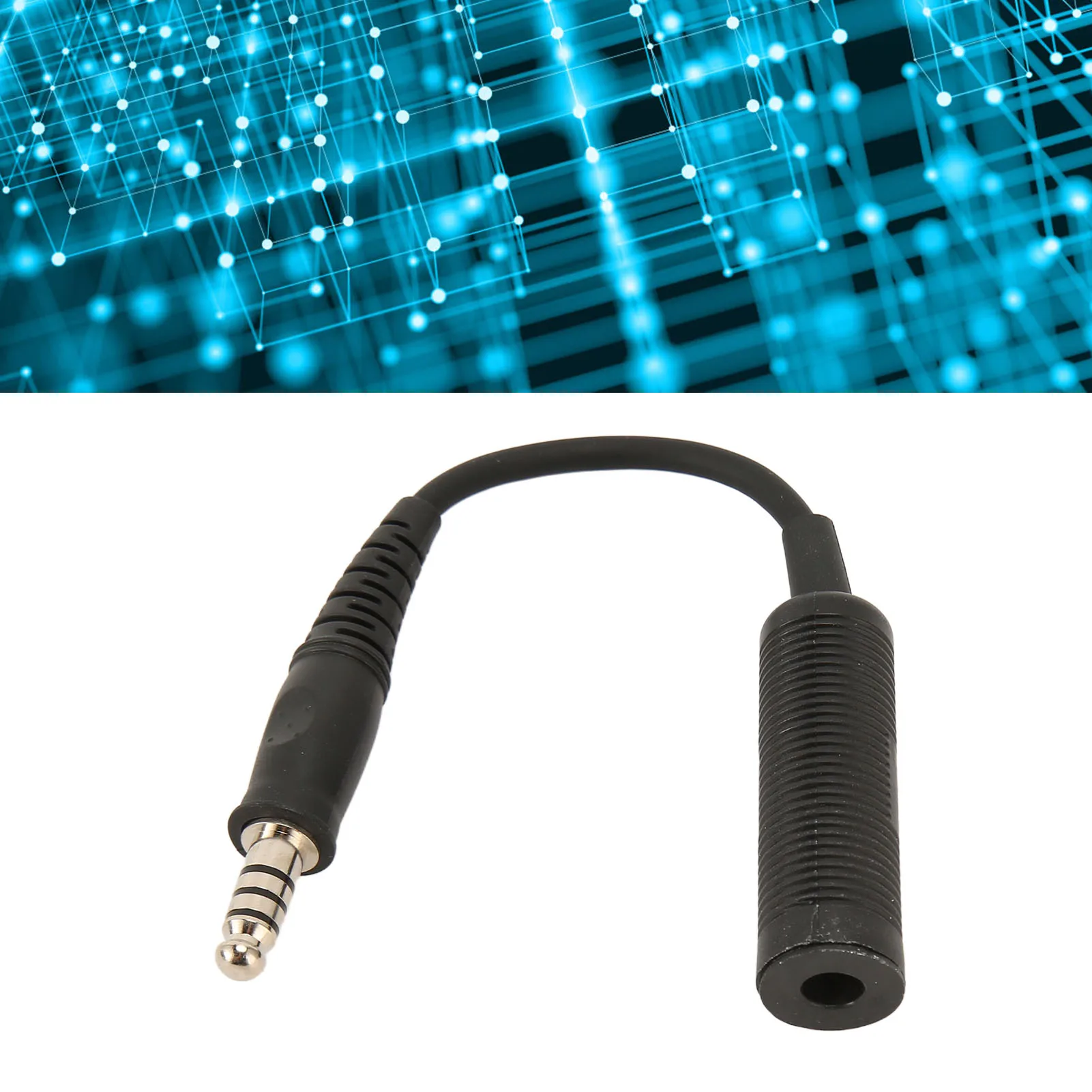 Military To Civilian Wiring Adapter Plug and Play Conventer Portable U174 HiFi Sound PTT Pair Civilian Headsets