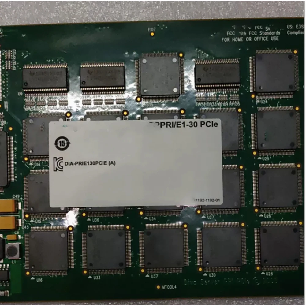 For Dloglc Diva Voice Communication Card Fax Card PRI/E1-30 PCIe 033-086-02 4 For Dloglc Diva Voice Communication Card Fax Card PRI/E1-30 PCIe 033-086-02 - Image 2
