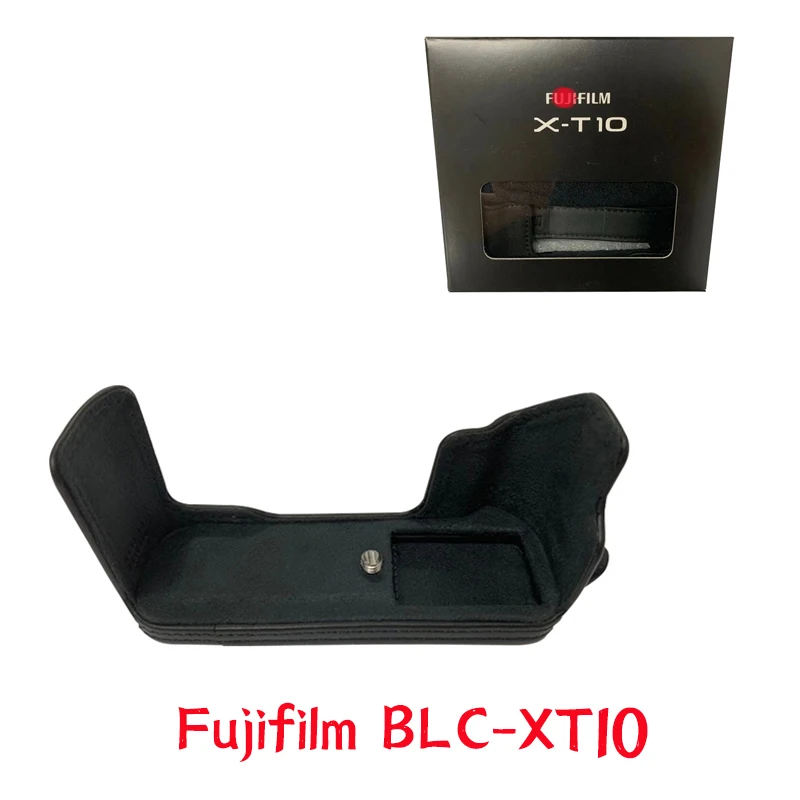 Original novo caso de couro inferior BLC-XT10 para fujifilm X-T10 xt10 caso da câmera de couro