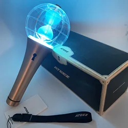 Kpop Ateezed Lightstick Ver.2 Ver.1 Korea Light Stick Globe Hand Lamp Concert Lamp Party Flash Fluorescent Toys Fans Collection