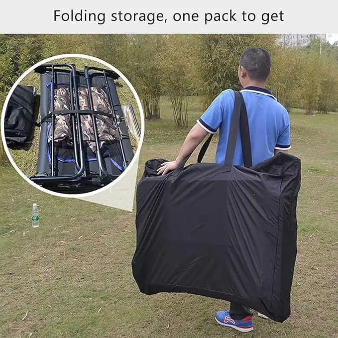 Portable Elevated Camouflage Camping Tent 3