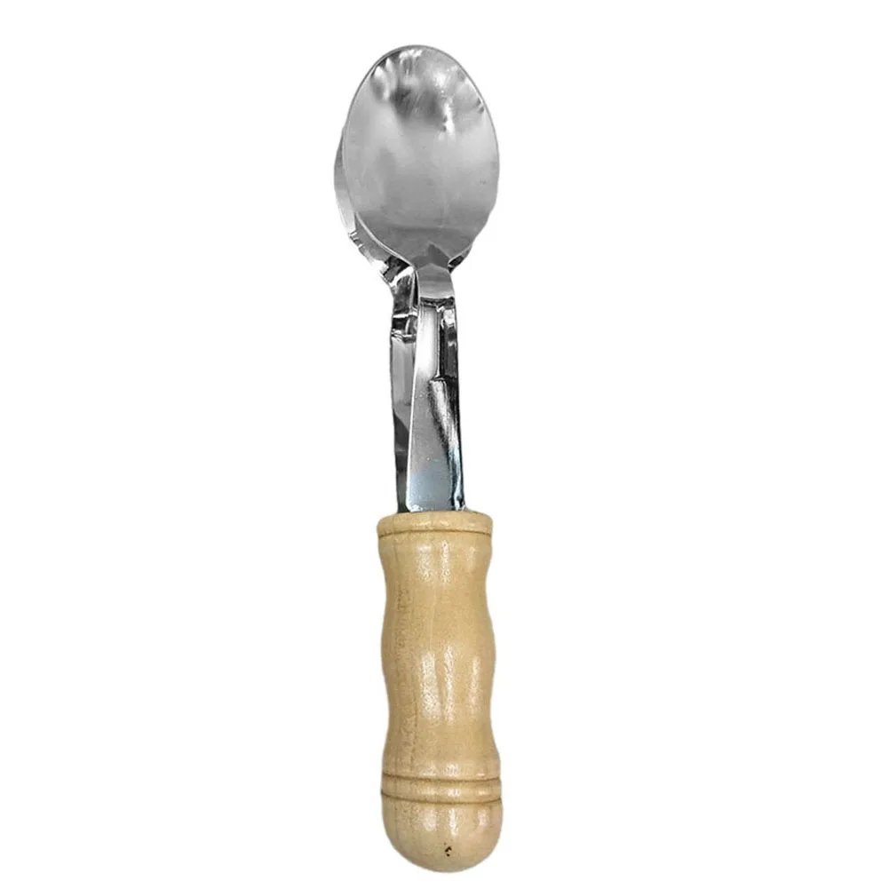 Description Picture 5 of itemElegant Wood Metal Spoon Castanets 20CM Irish Folk Percussion Accessory Musical Education Tool Traditional 'Clip Clop' Sound