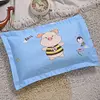Baby Pillow Cartoon Children Pillows Feather Cotton Core+Pillowcase Infant Girls Boys 0-12 Years Old Toddler Breathable Soft 1