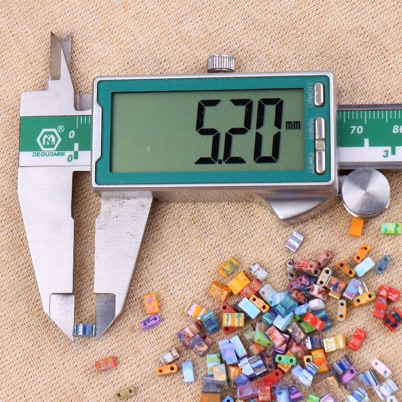 5mm 슈퍼 엑설런트 레트로 피카소 컬러 세미 리프트 글래스 라이스 비즈 내추럴 컬러 고품질 루즈 비즈 핸드메이드 DIY 비즈