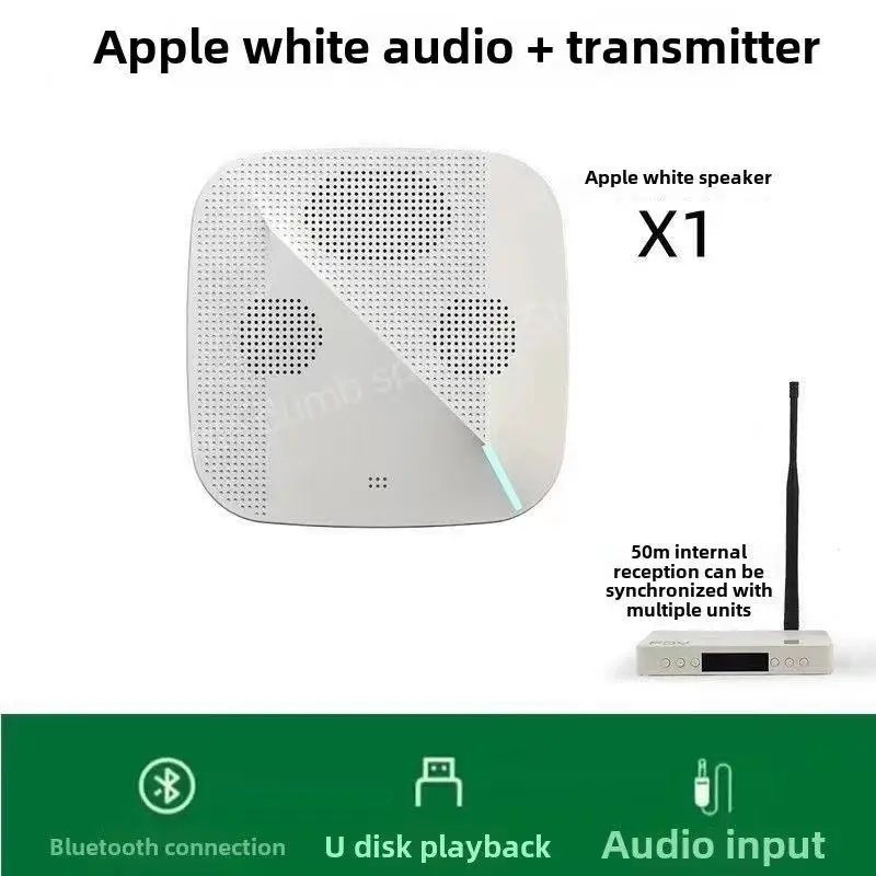 Wireless 5.0Bluetoothspeakercommercial wall mounted speakerconference room speakerUSB flash driveaudio input with remote control