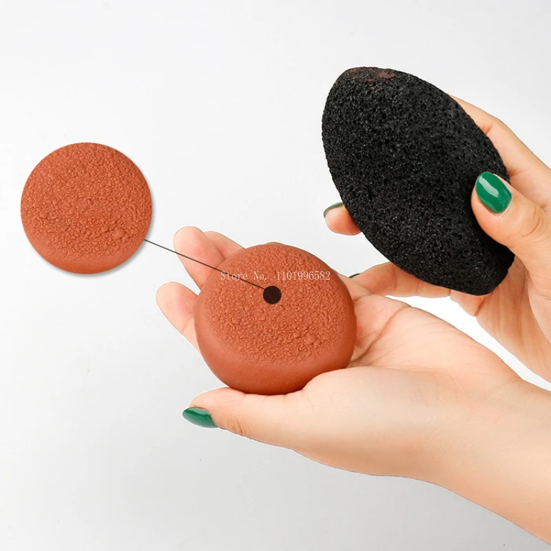 Facial Sculpting Natural Texture Stone Diy Polymer Clay Color Clay Handmade Facial Skin Texture Pottery Mold Volcanic Stone
