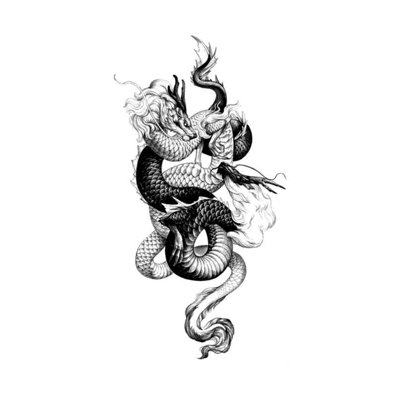 16 arten Drachen/Schlange Blume/schönheit Wasserdicht Temporäre Tattoos Männer Flash Tatoo Aufkleber Tattoo Körper Kunst Henna Gefälschte tattoos – Detail 13