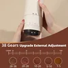 Automatic mini 38 levels adjustment drip hand coffee bean grinder digital smart coffee maker for travel 3